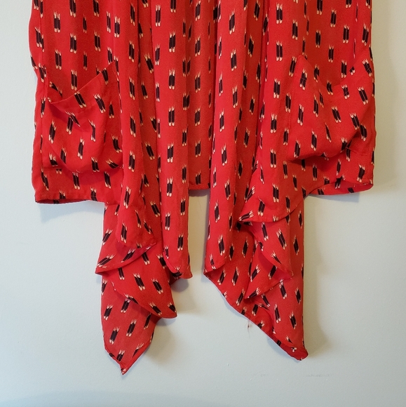 UO Silence+Noise Kimono Vest - Picture 3 of 3